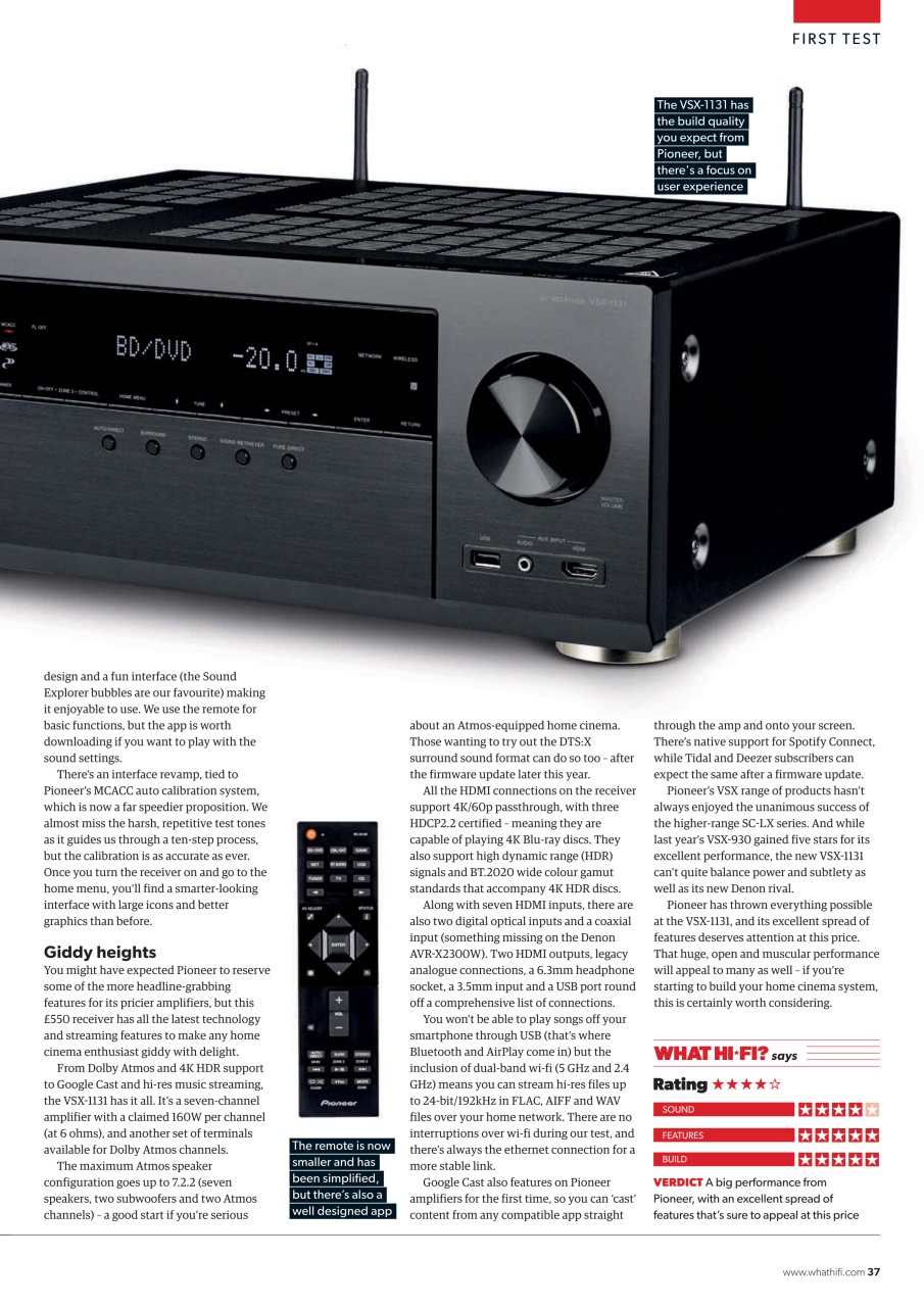 What HiFi Preview Pages