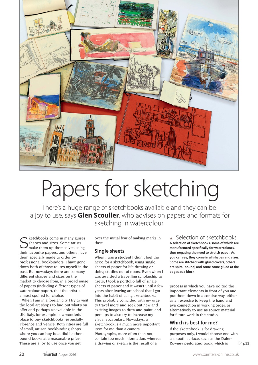 The Artist Preview Pages