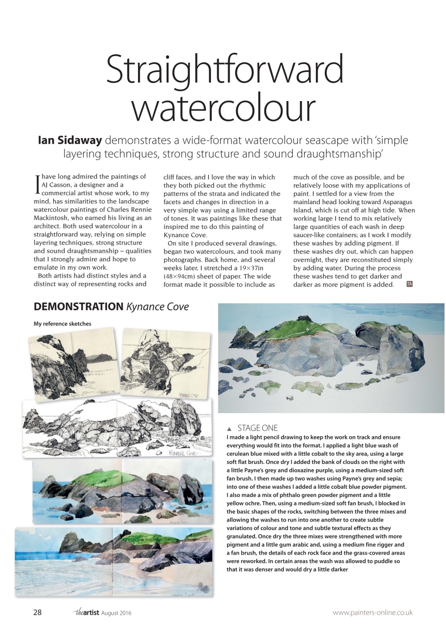 The Artist Preview Pages