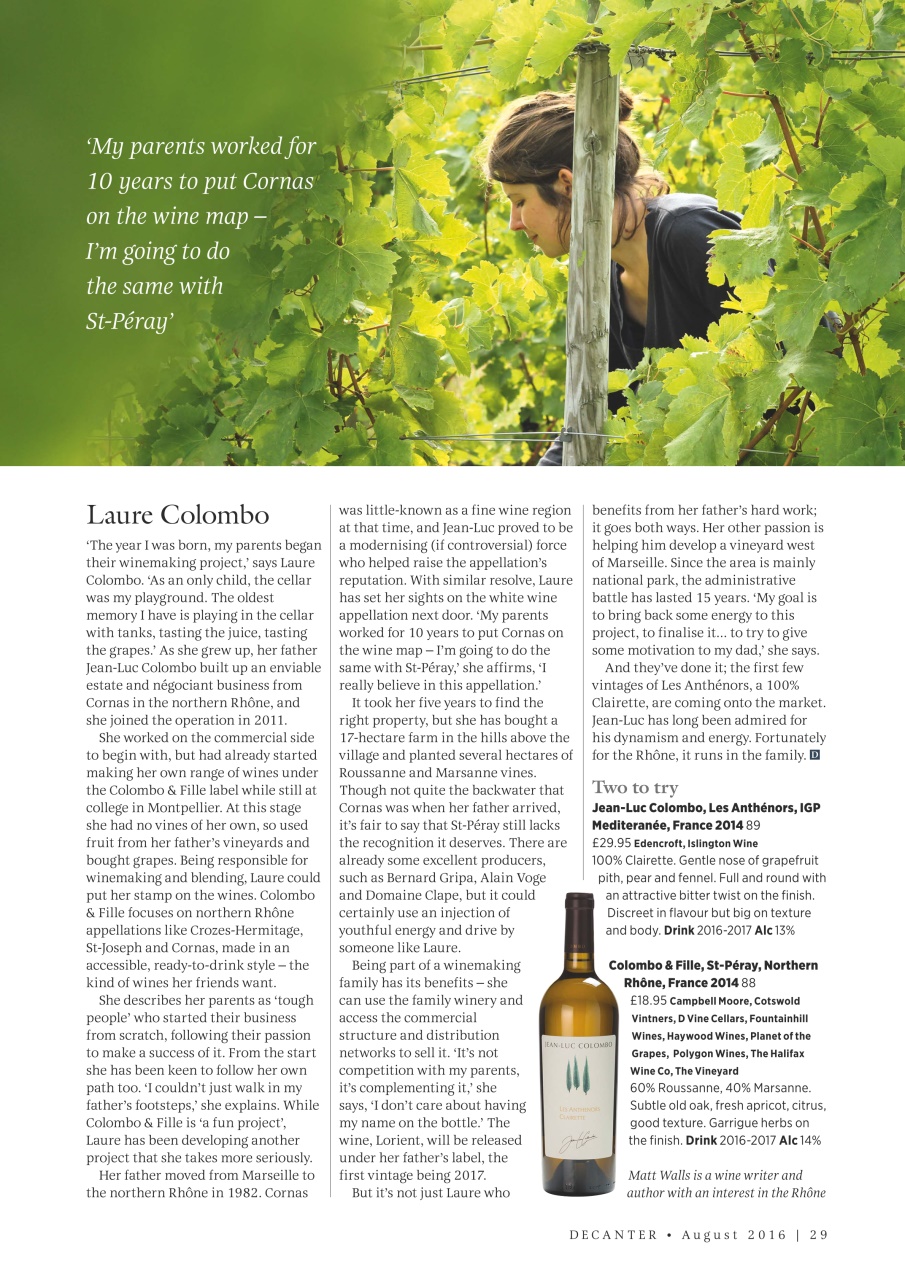 Decanter Preview Pages