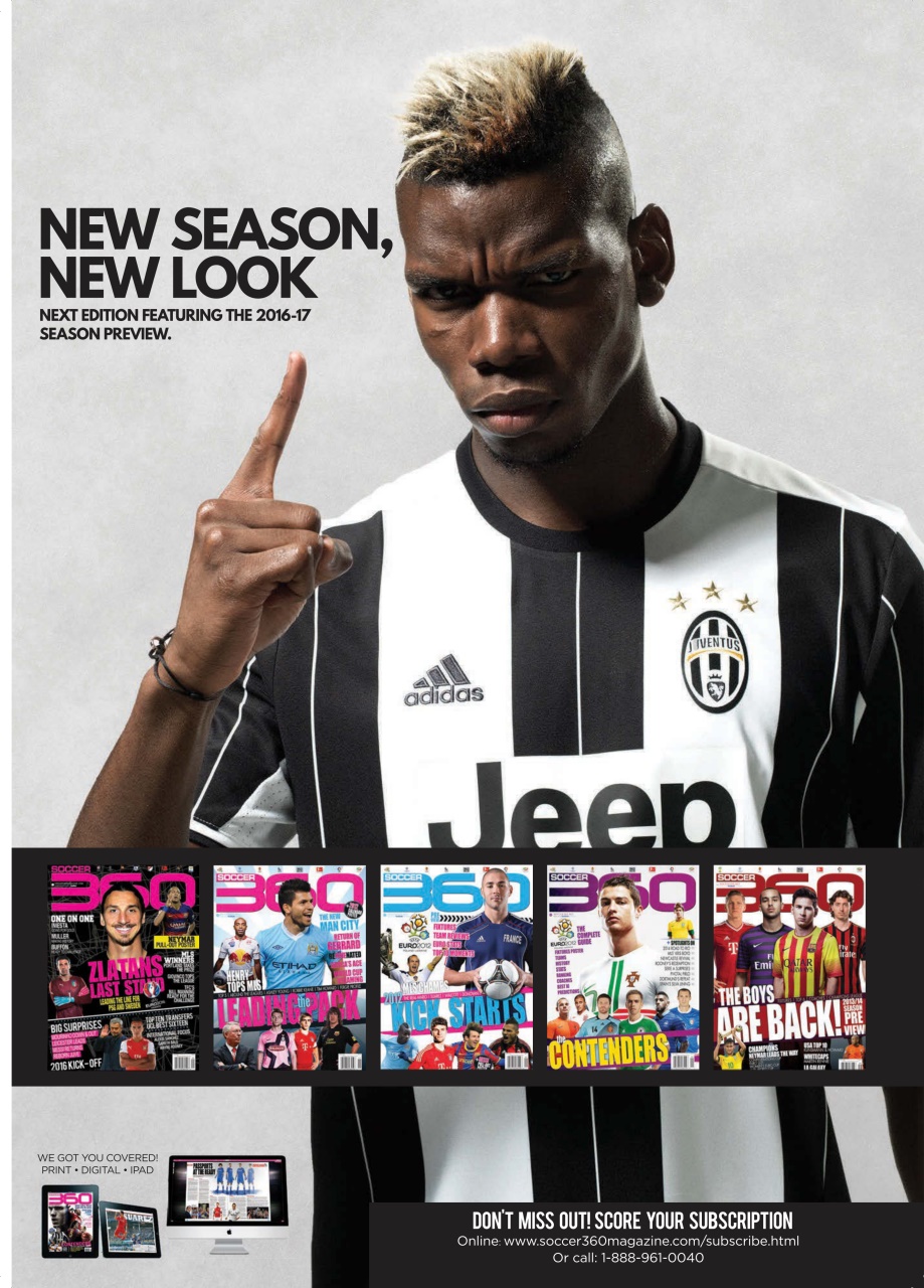 Soccer 360 Preview Pages