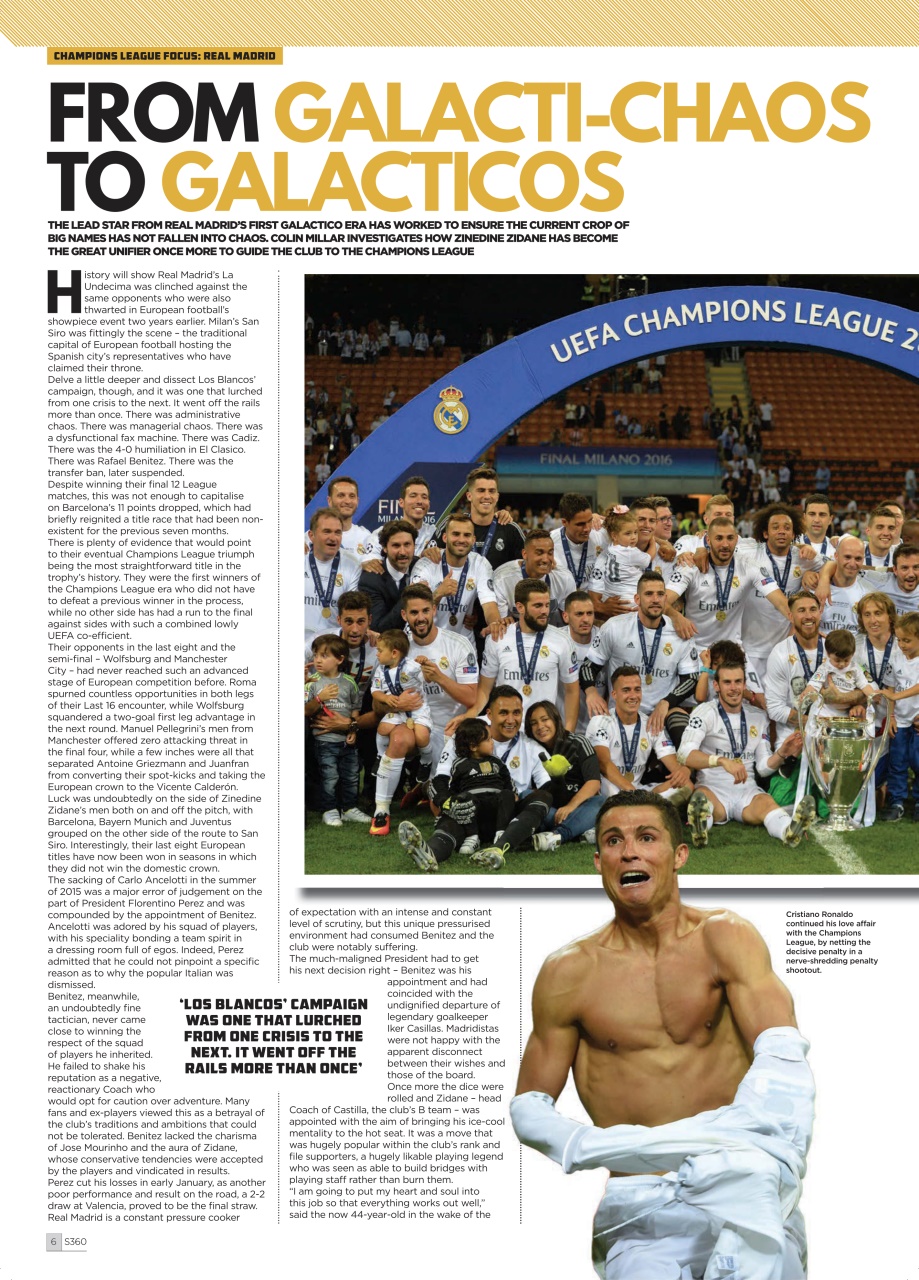 Soccer 360 Preview Pages