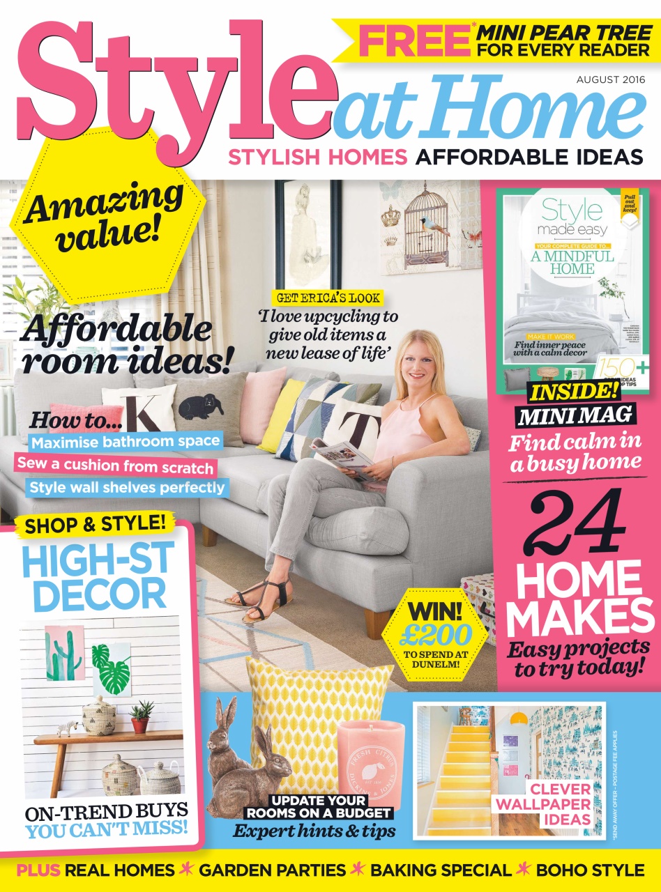 Style at Home Preview Pages