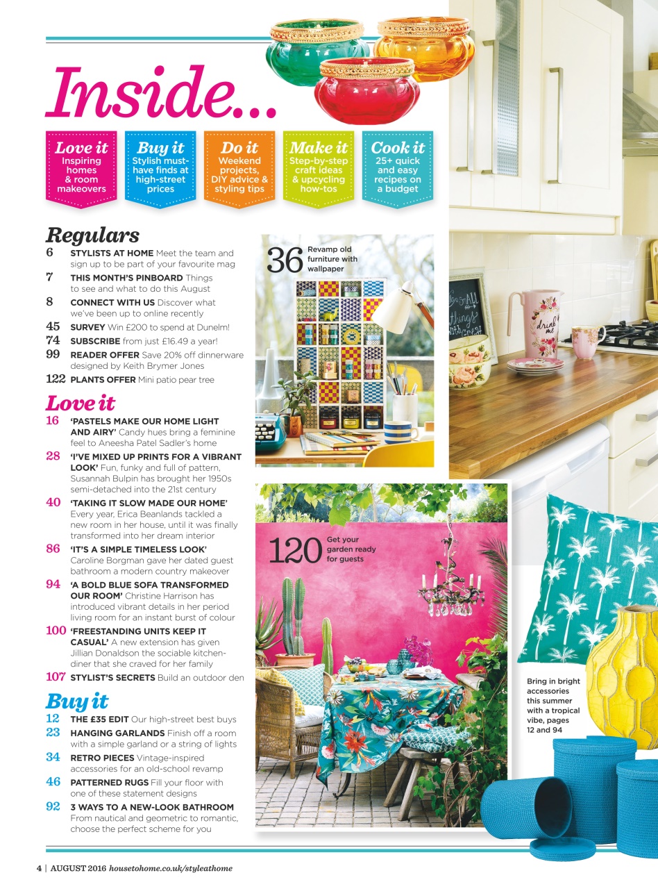 Style at Home Preview Pages