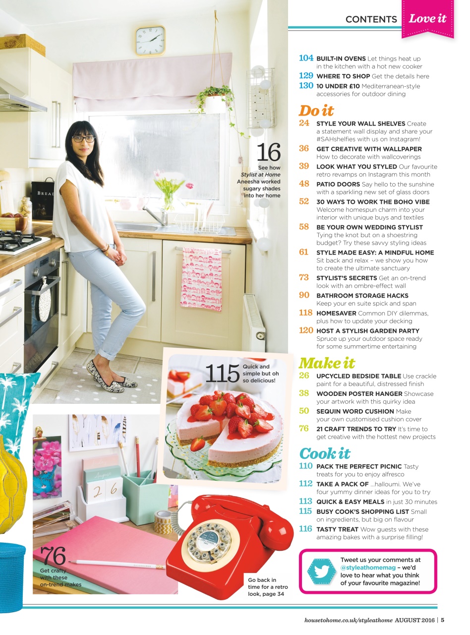 Style at Home Preview Pages