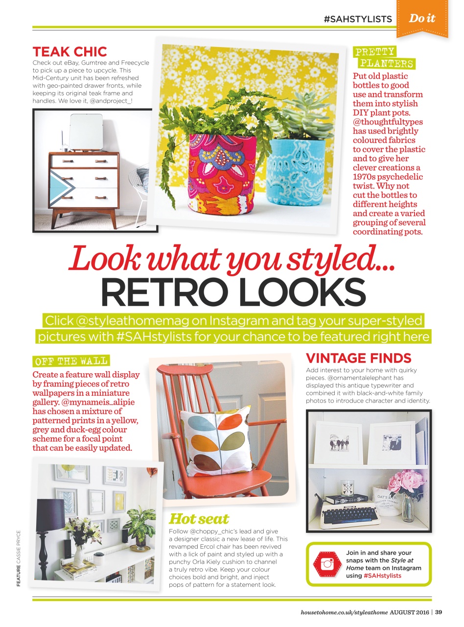 Style at Home Preview Pages