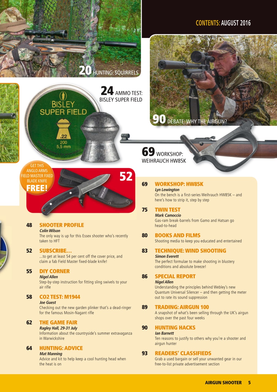 Airgun Shooter Preview Pages
