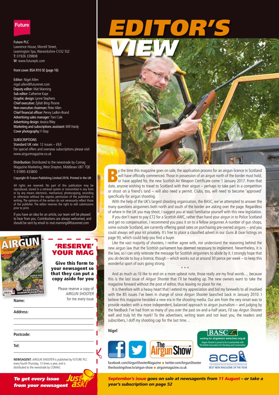 Airgun Shooter Preview Pages