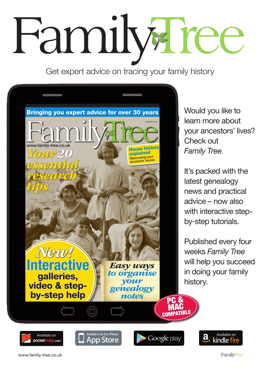 Family Tree Preview Pages