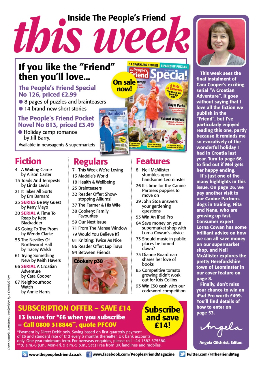 The People’s Friend Preview Pages