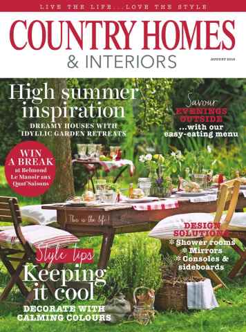 Country Homes & Interiors issue August 2016