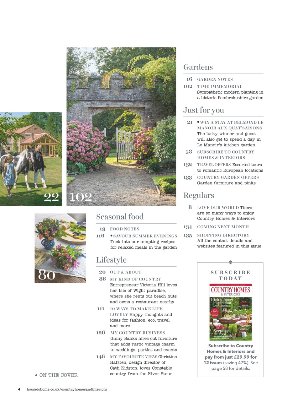 Country Homes & Interiors Preview Pages