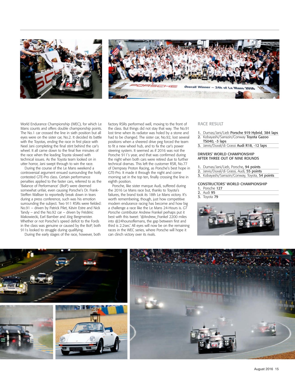 GT Porsche Preview Pages