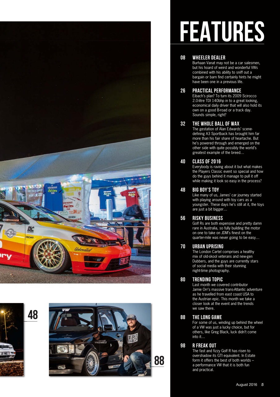 Performance VW Preview Pages