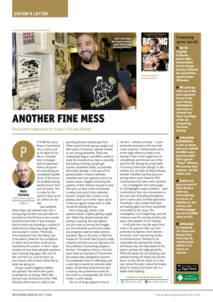 Boxing News Preview Pages