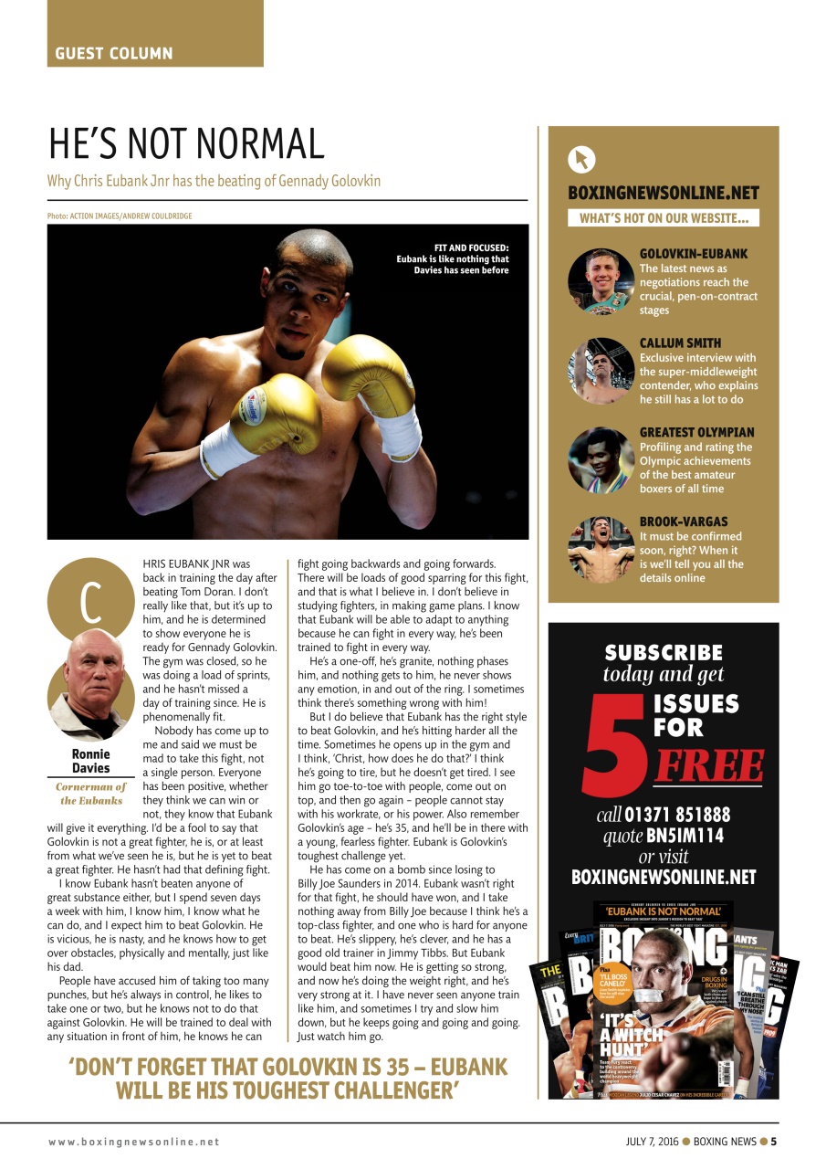 Boxing News Preview Pages