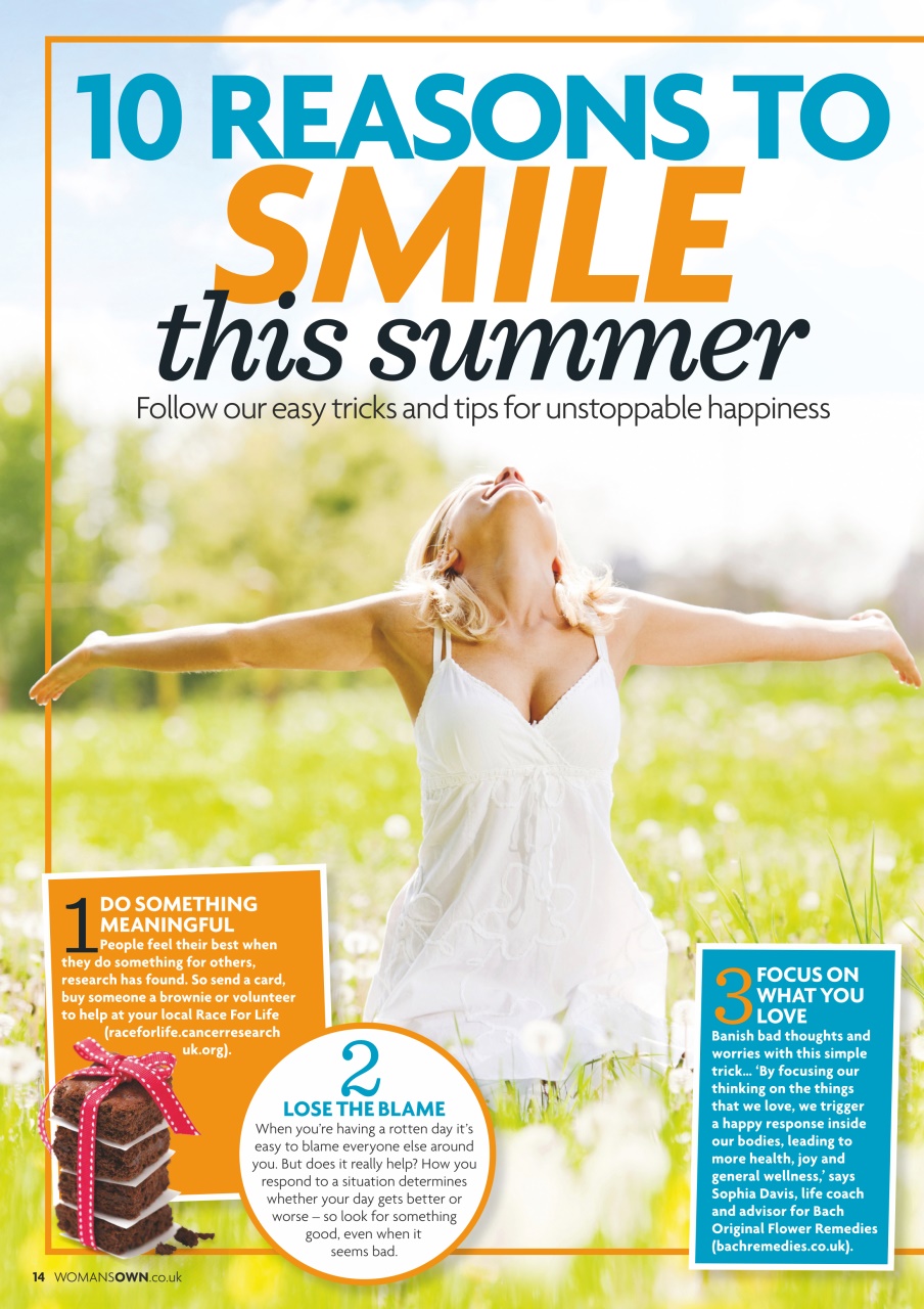 Woman's Own Lifestyle Special Preview Pages