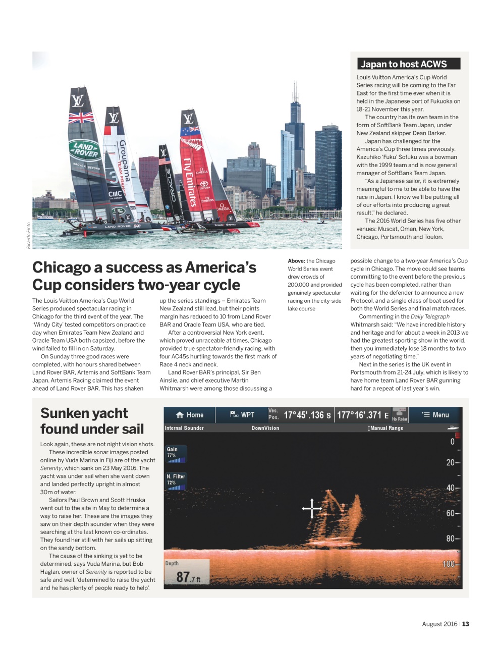 Yachting World Preview Pages