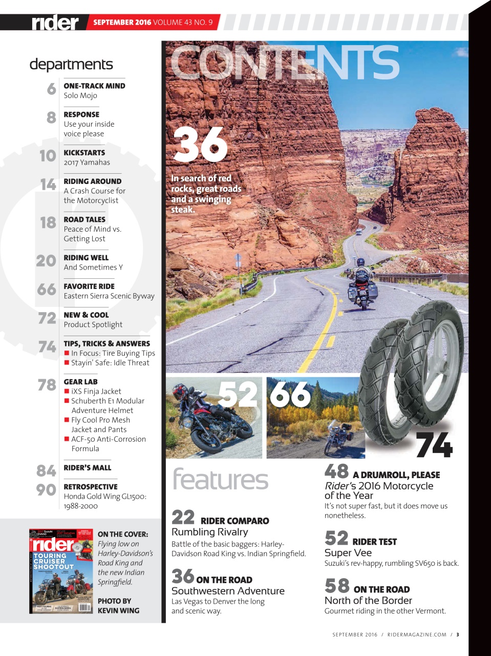 Rider Magazine Preview Pages