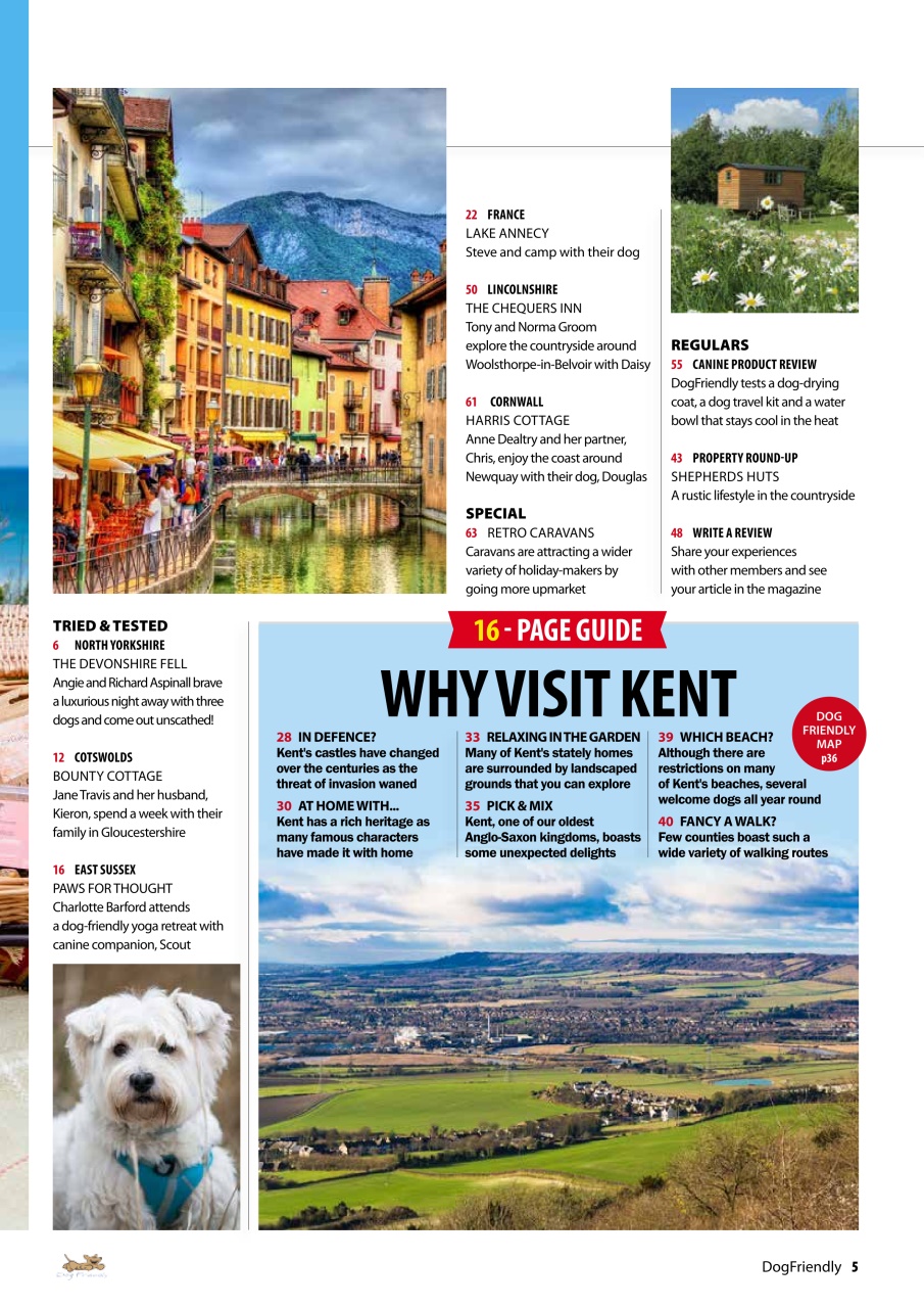 Dog Friendly Preview Pages