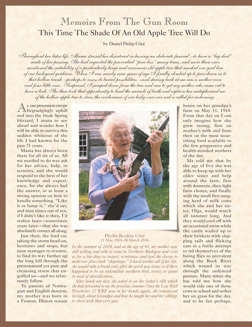 Double Gun Journal Preview Pages