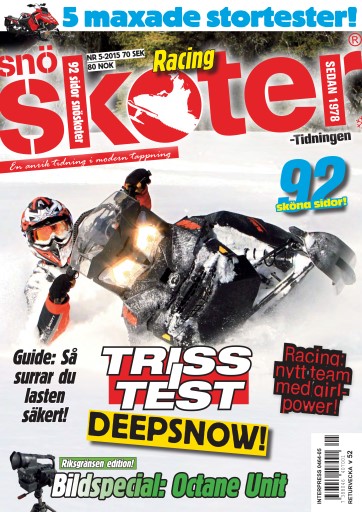 Tidningen Snöskoter issue 