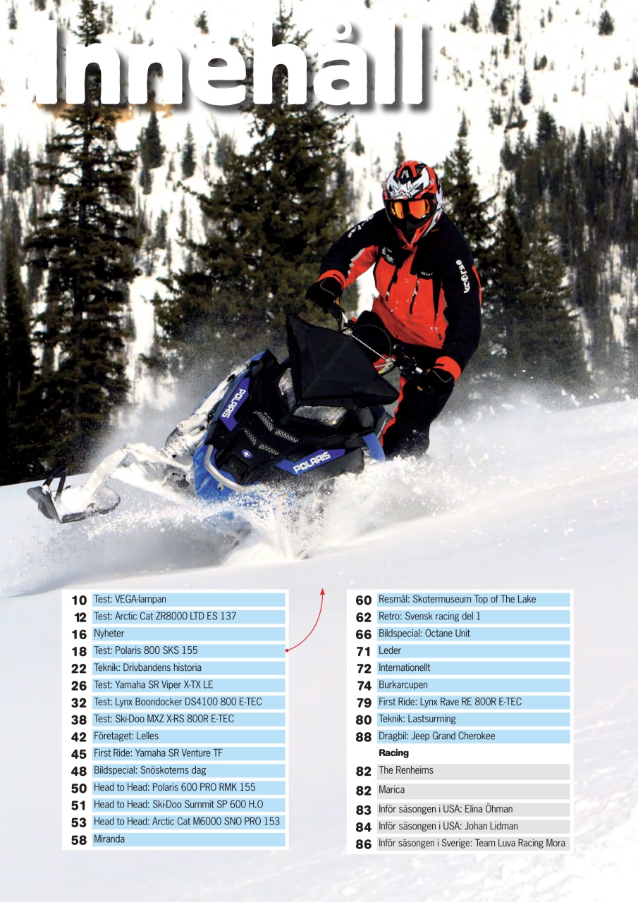 Tidningen Snöskoter Preview Pages