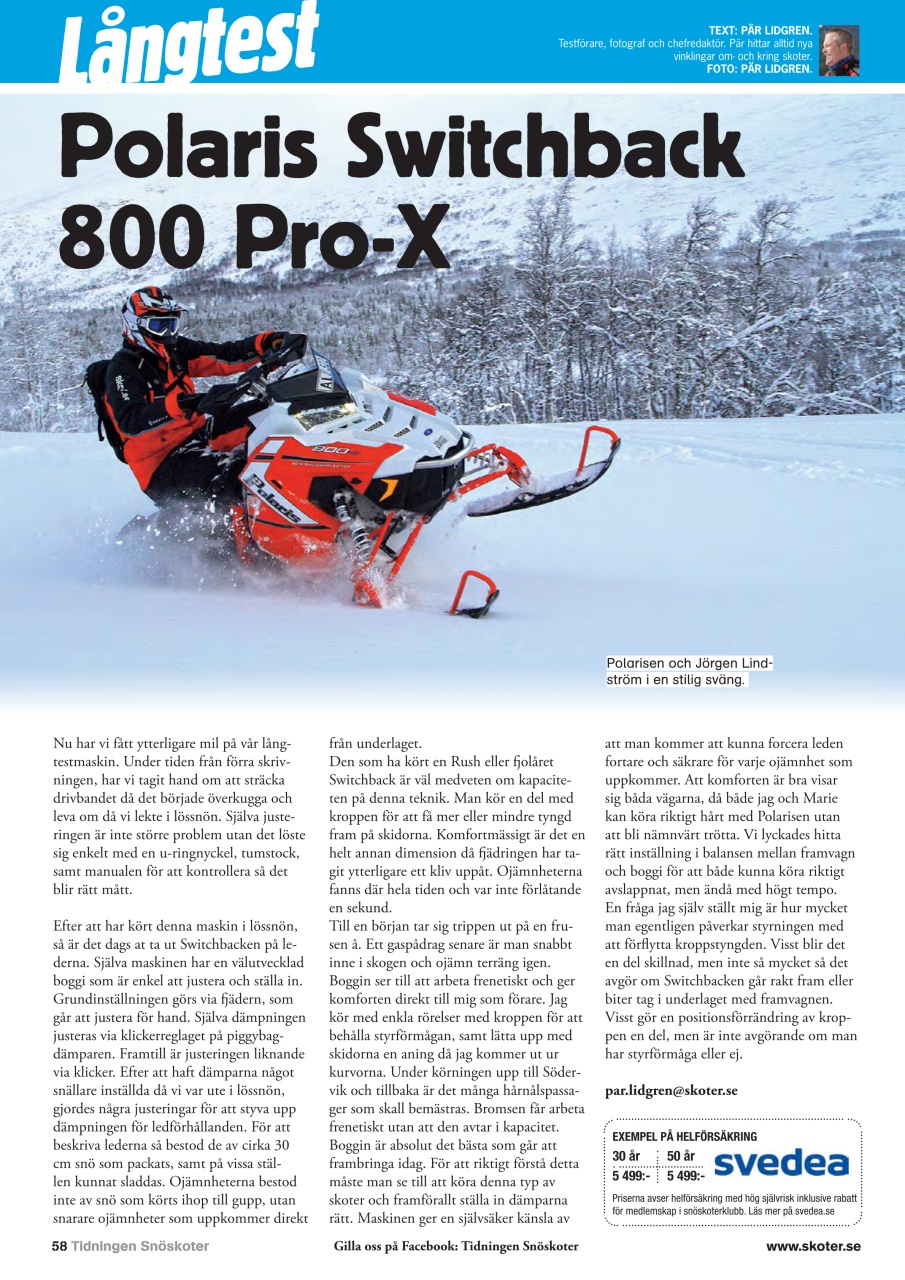 Tidningen Snöskoter Preview Pages