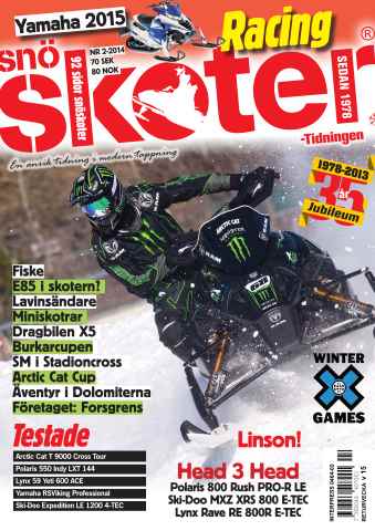 Tidningen Snöskoter issue 2-2014