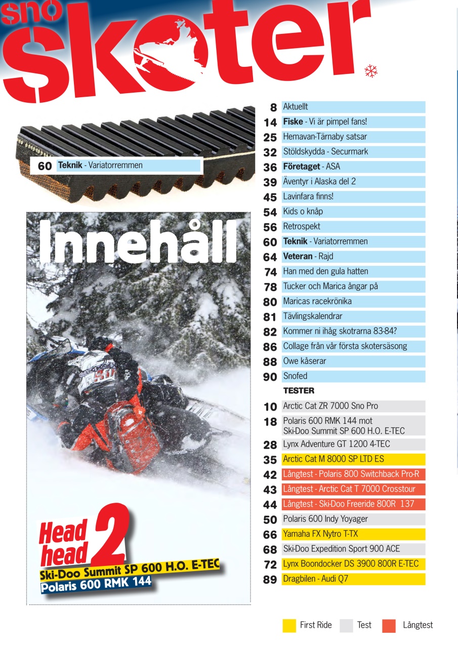Tidningen Snöskoter Preview Pages