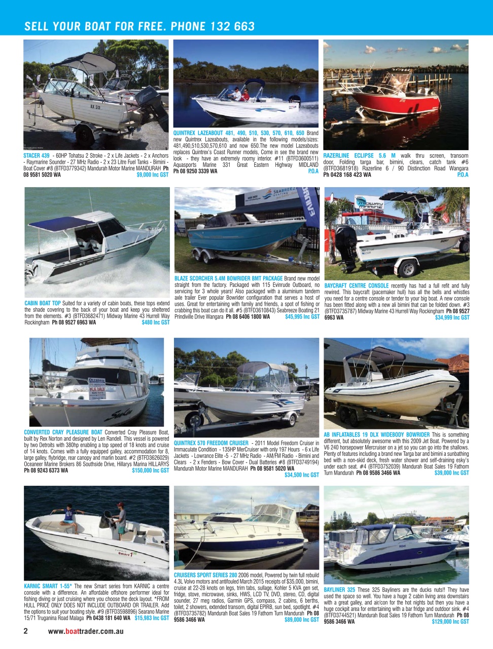 Boat Trader Australia Preview Pages