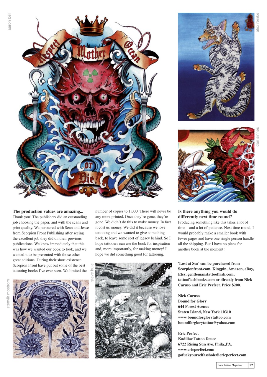 Total Tattoo Preview Pages