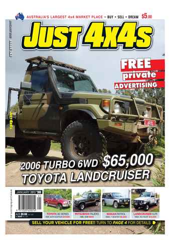 JUST 4X4S issue Just 4x4 Jan 12 issue 263