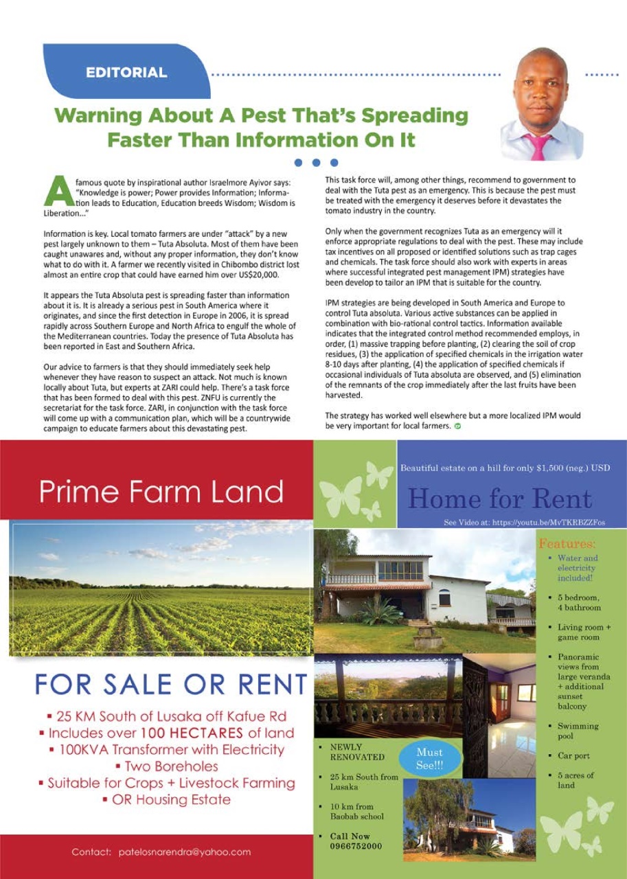 Zambian Farmer Preview Pages