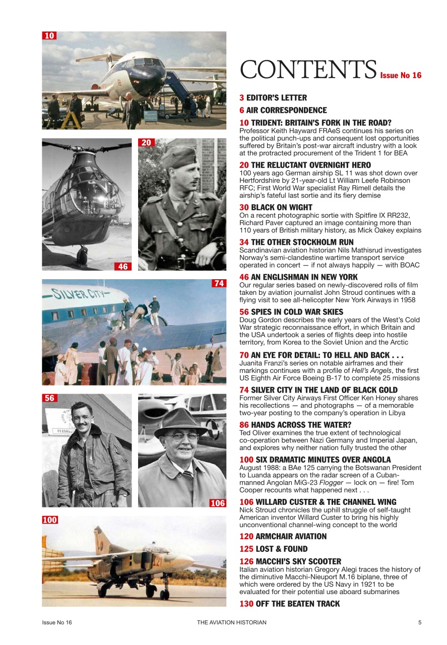 The Aviation Historian Magazine Preview Pages