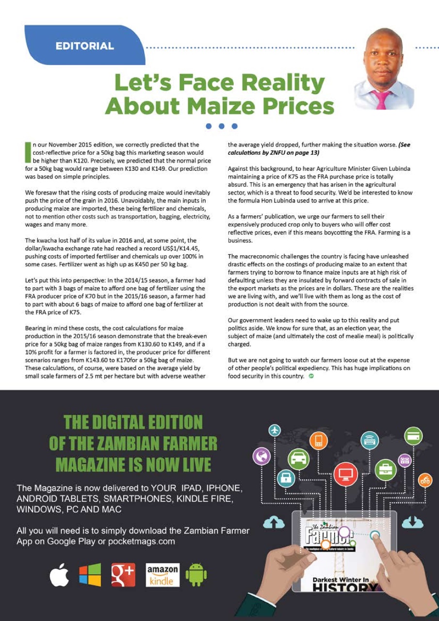 Zambian Farmer Preview Pages