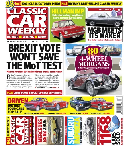 Classic Car Weekly issue 