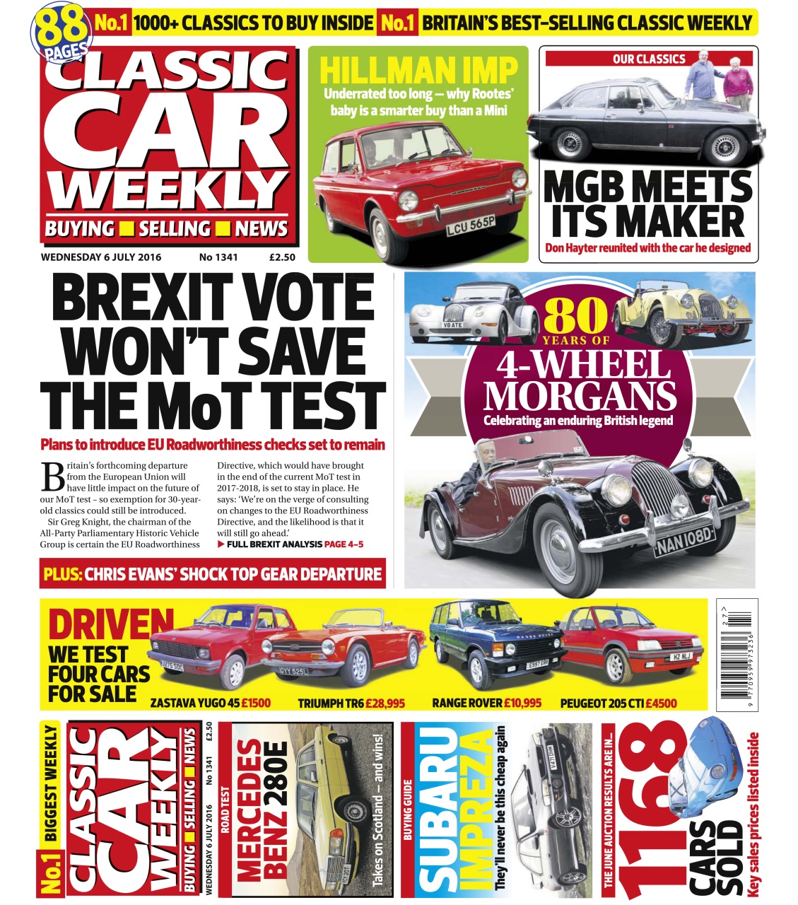 Classic Car Weekly Preview Pages