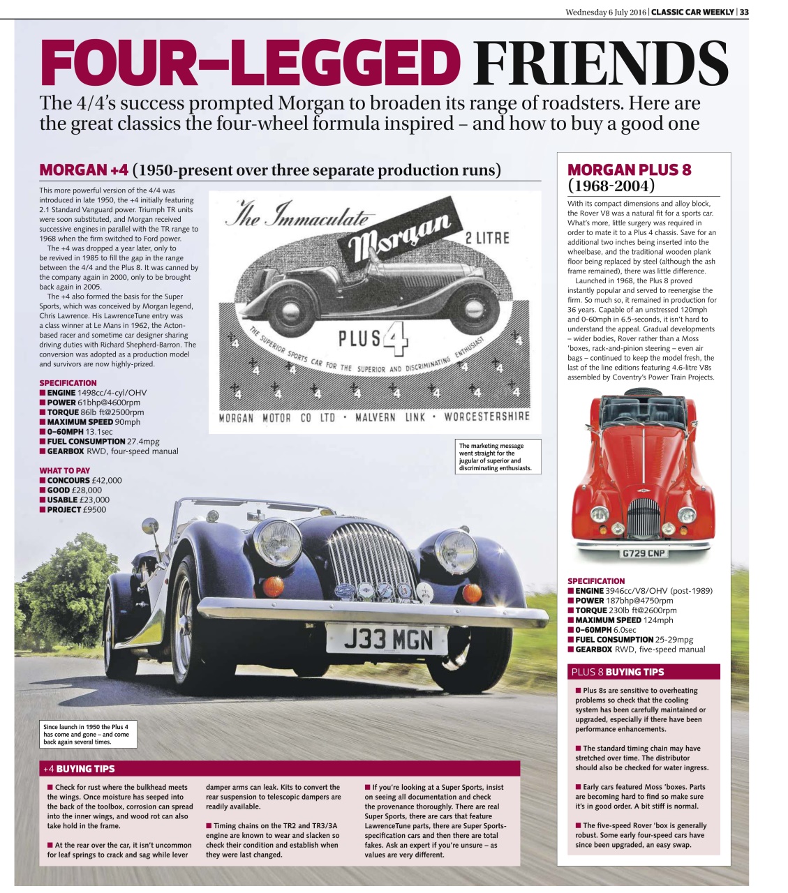 Classic Car Weekly Preview Pages
