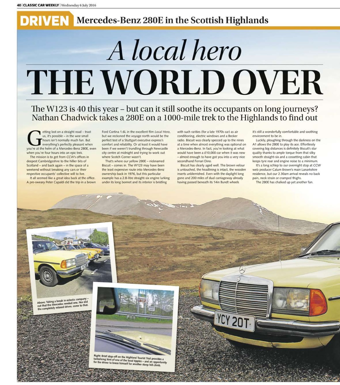 Classic Car Weekly Preview Pages