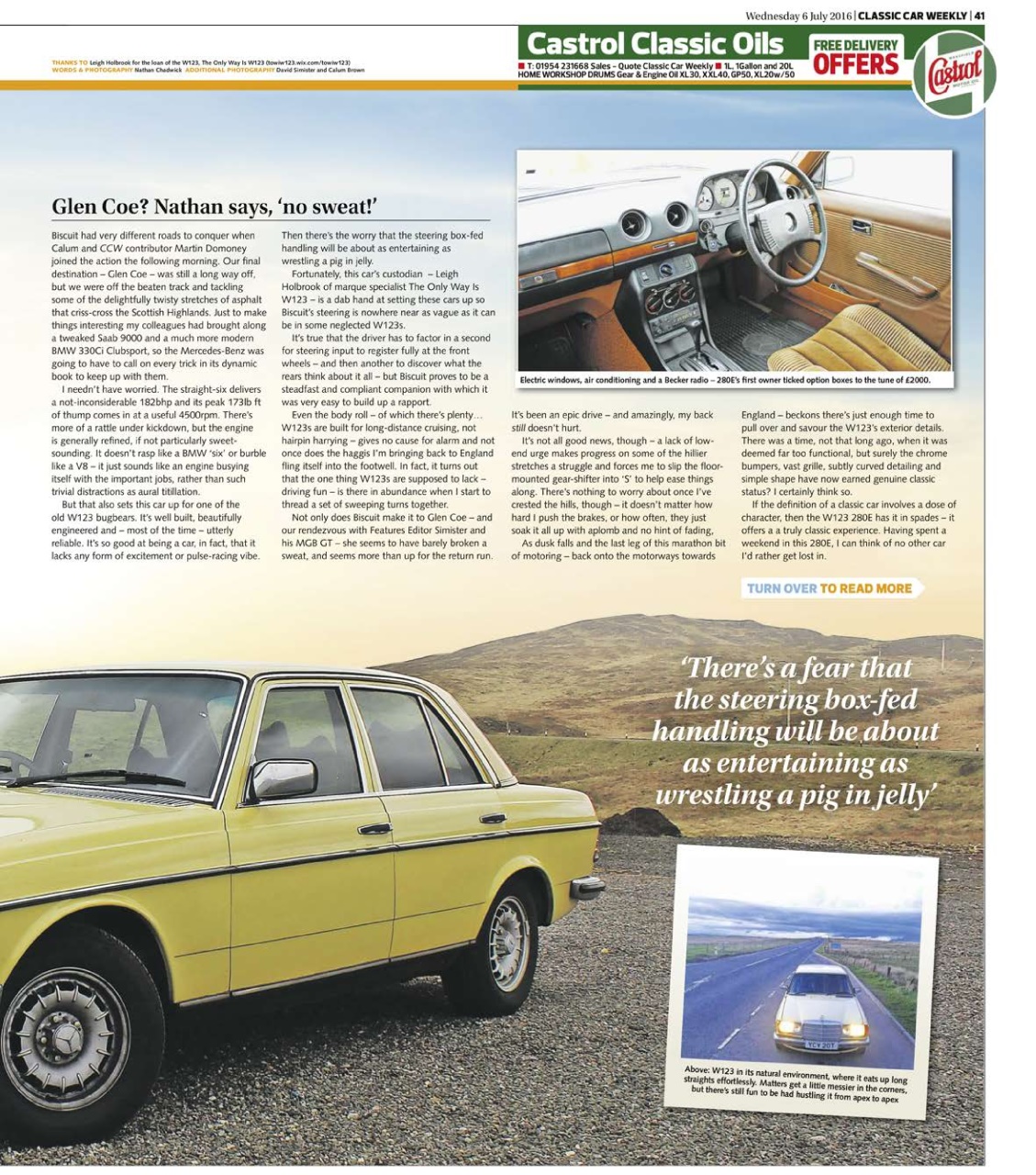 Classic Car Weekly Preview Pages