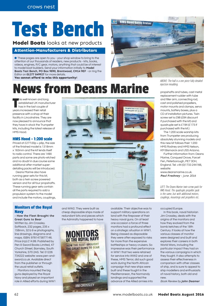 Model Boats Preview Pages