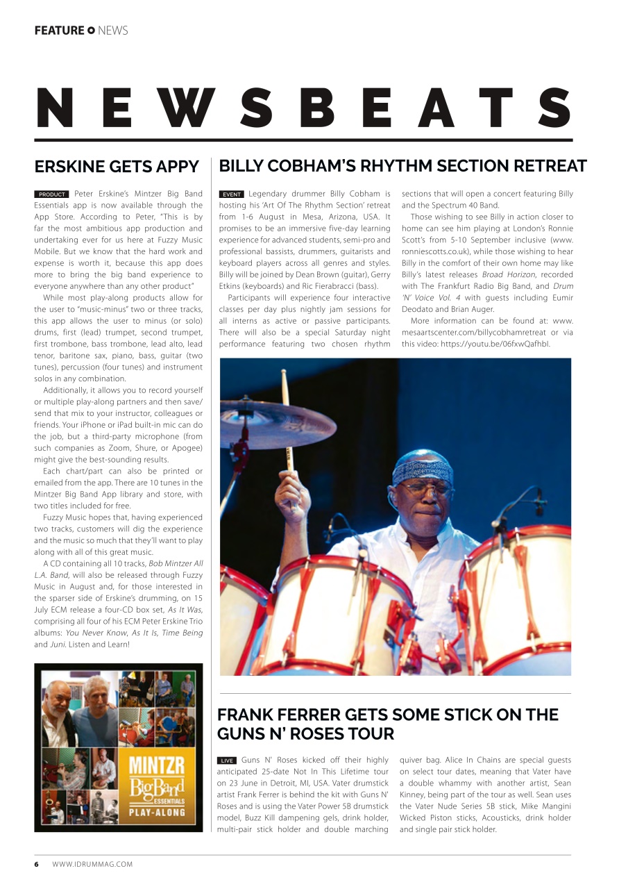 iDrum magazine: Never miss a beat Preview Pages