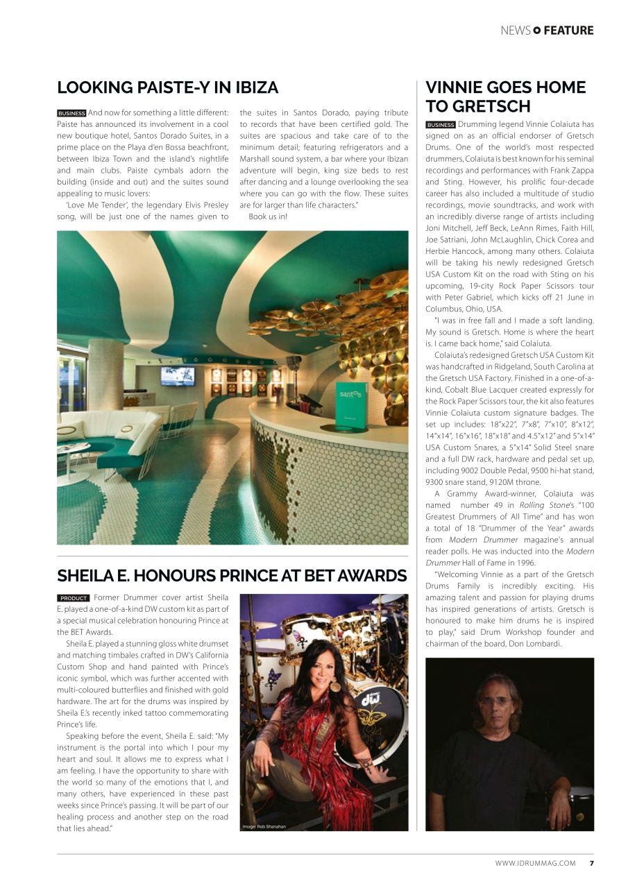 iDrum magazine: Never miss a beat Preview Pages