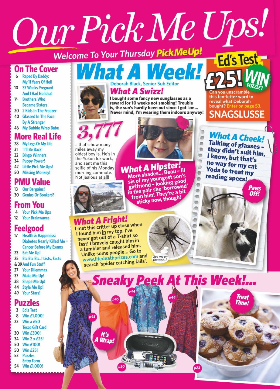 Pick Me Up Preview Pages