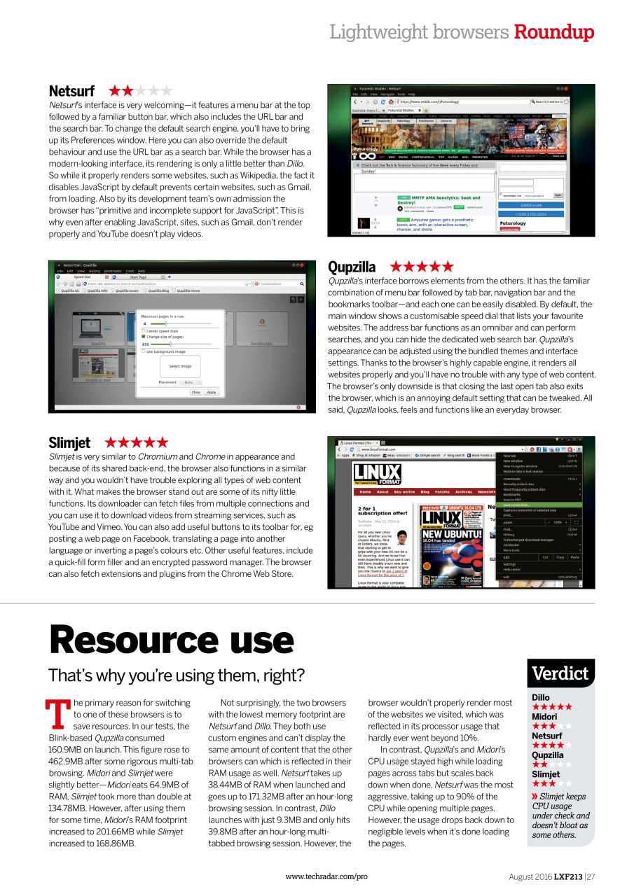 Linux Format Preview Pages