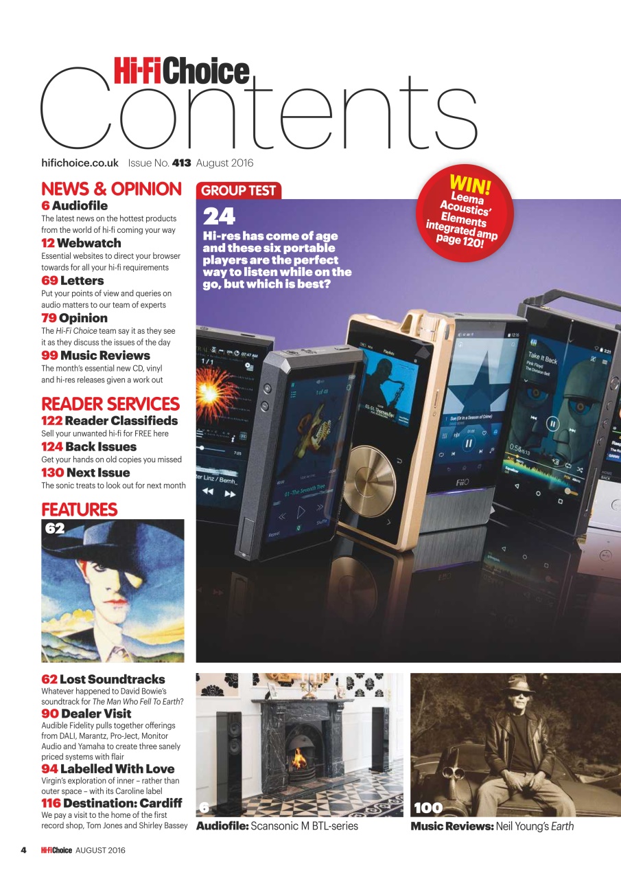 Hi-Fi Choice Preview Pages