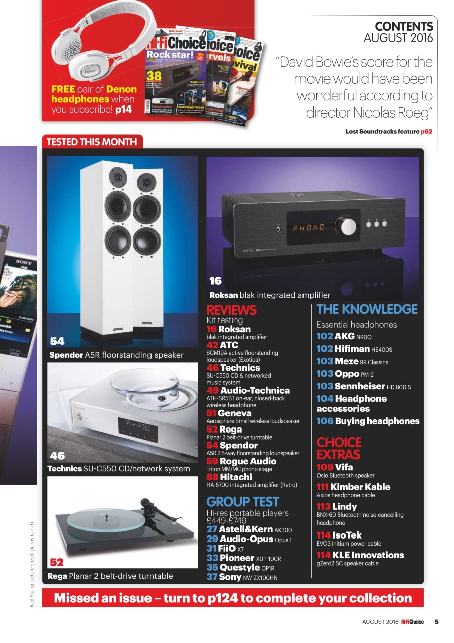 Hi-Fi Choice Preview Pages