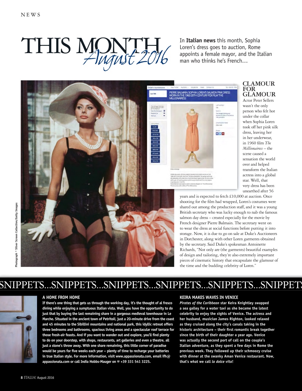 Italia! Preview Pages