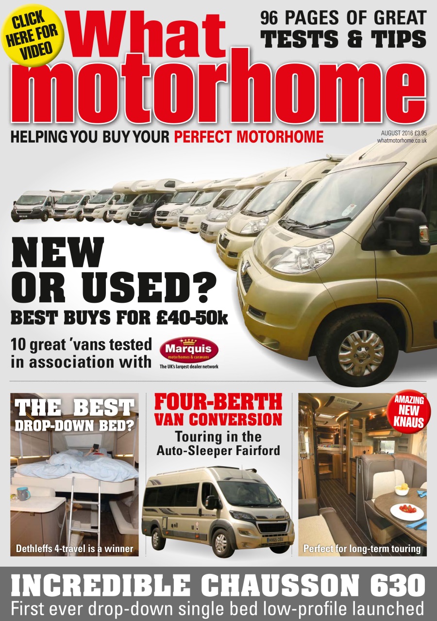 What Motorhome magazine Preview Pages